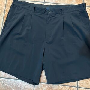 Reebok Golf Shorts Mens Size 46 Black Speedwick Continuous Comfort Waistband